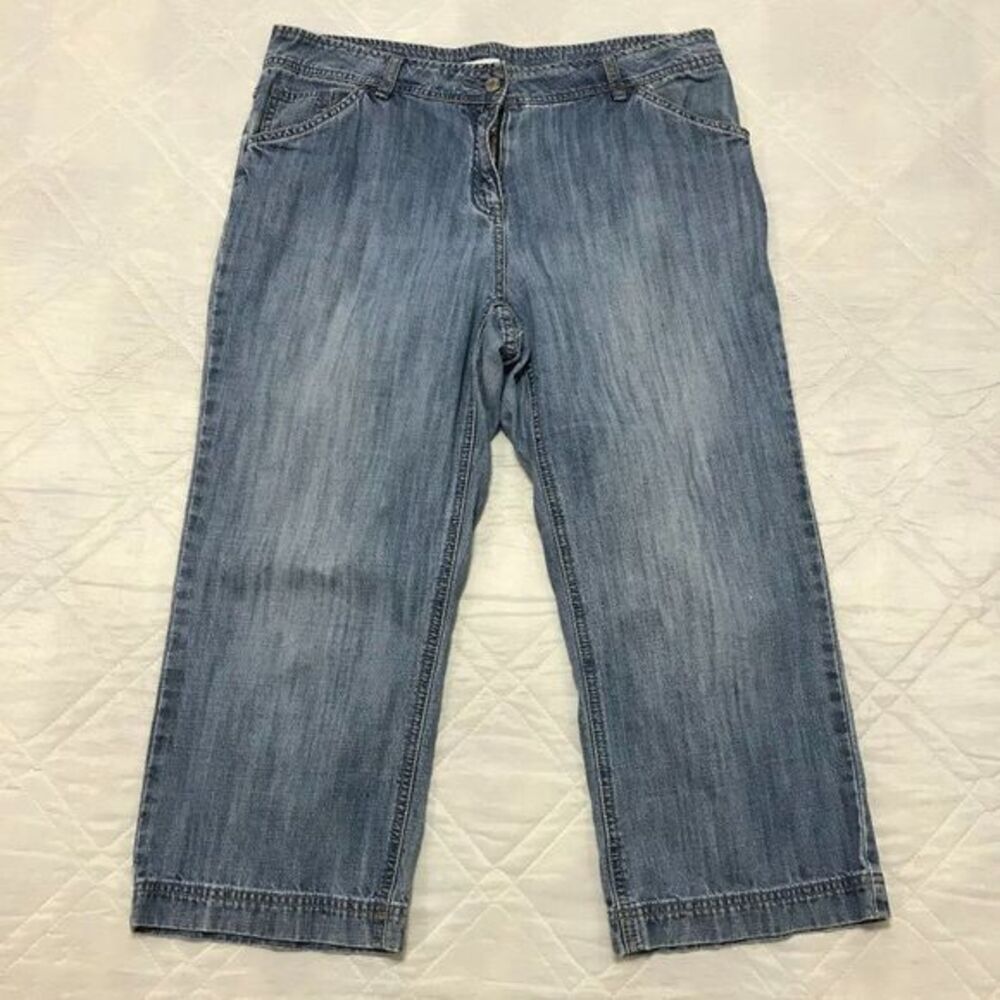 liz &‎ co capri blue jeans 12